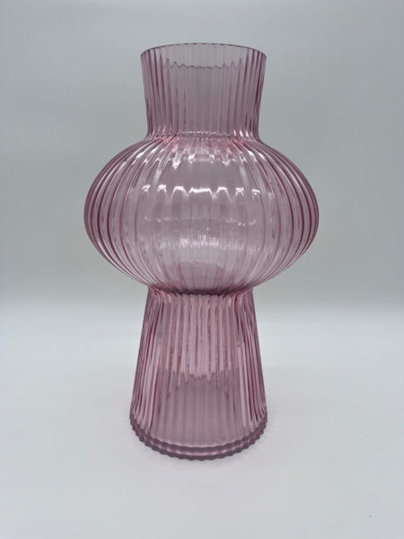 Pink Glass Vase