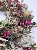 Dried Pink Wreath