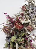 Dried Pink Wreath