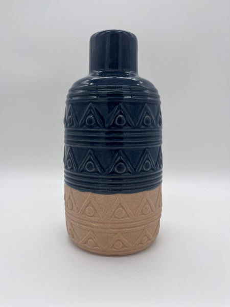 Blue Pot Vase